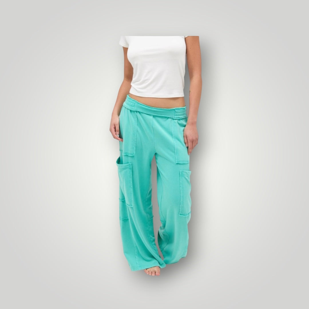Turquoise Hyfve Women-Bottoms, Small